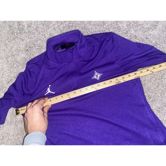 Furman University Nike Air Jordan Dri Fit Fleece Jacket Mens Small / Women's Med - Picture 8 of 11